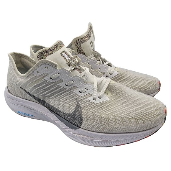 Nike Air Zoom Pegasus Turbo AW White Multi-Color Mens 12 Shoes